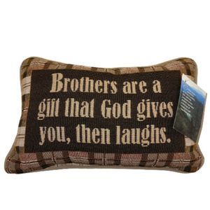 🆕Brother Decorative Pillow